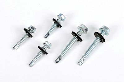 Hex washer head self drilling screw